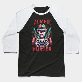 Zombie hunter halloween Baseball T-Shirt